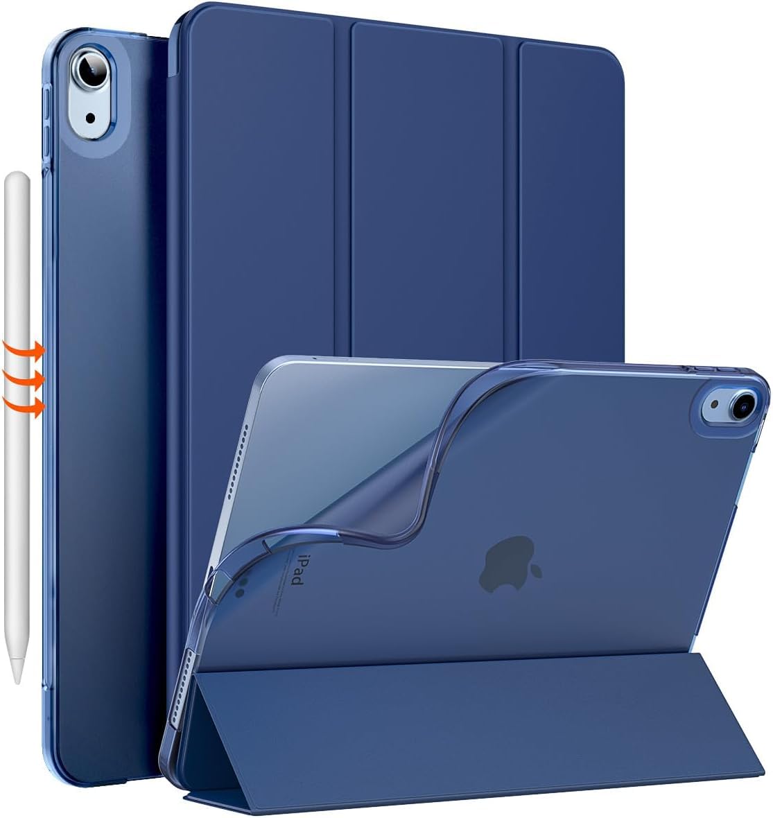 Oaky Smart Case Cover for iPad Air 6th Generation 11 Inch Case M2 2024/ iPad Air 5th/4th Generation Case 2022-2020 Folio Back Cover Trifold Stand Auto Wake/Sleep Cover - Navy Blue (B0CY9JS33F) Amazon Price History, Amazon Price Tracker