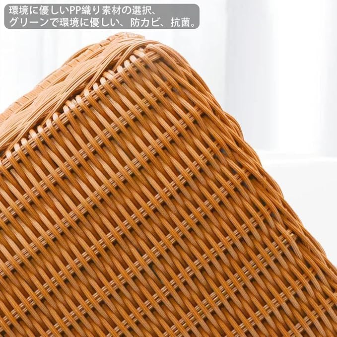 バスケット ピクニック収納バスケット 籠 籐のかご 籐ピクニックバスケット ハンドル付き籐のかご ランチバスケット 【斜め】 ふた