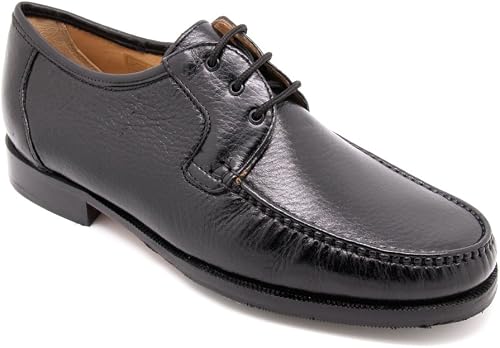 Fontana – Mocassini Stringati Uomo con Lavorazione artigiana, Tomaia Pelle,  Fodera Pelle e Suola Cuoio con Antiscivolo Gomma (45) : Amazon.it: Scarpe e  borse
