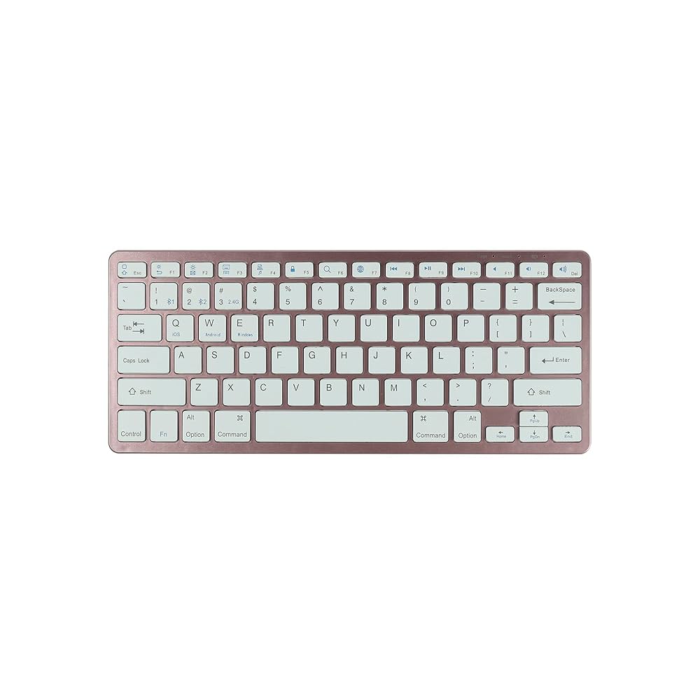 Amazon | ワイヤレスキーボード 2.4G USB 静音 Bluetooth 3.0+