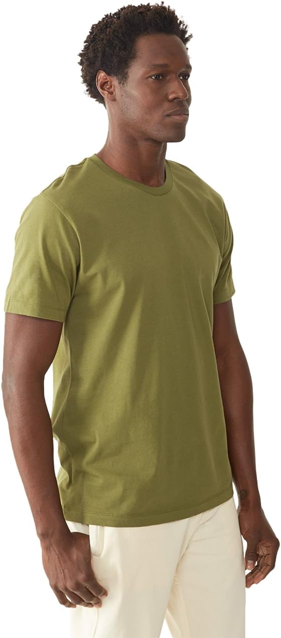 Alternative Men's T shirt, Cool Blank Cotton Shirt, Short Sleeve Go-To Tee - Image 3