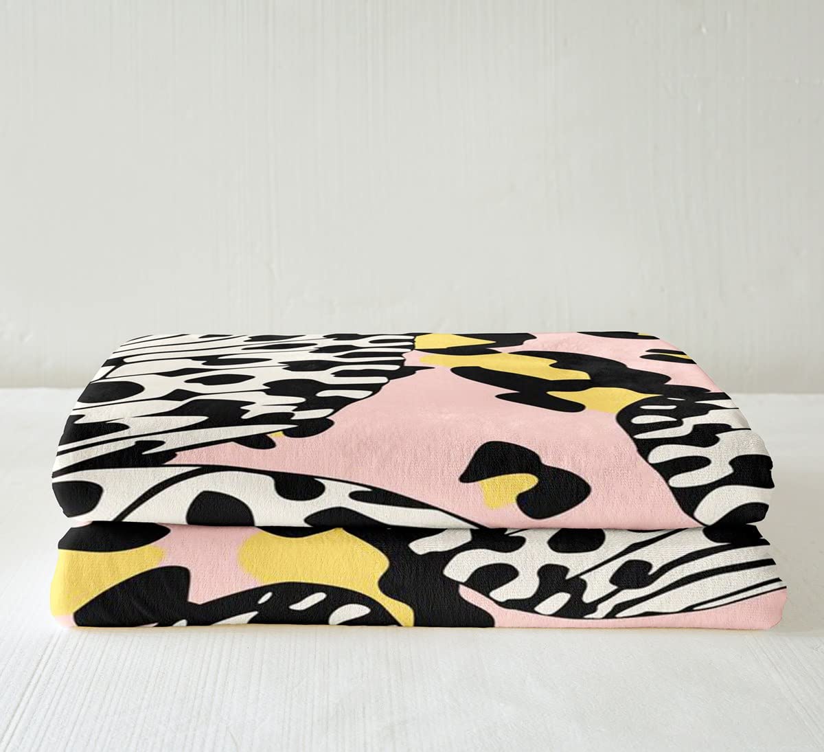 Coperta in pile di sherpa con motivo leopardato, per bambini, ragazzi, ragazze, farfalla, coperta in morbida microfibra sfocata coperta per divano letto, regina, 200 x 90 cm