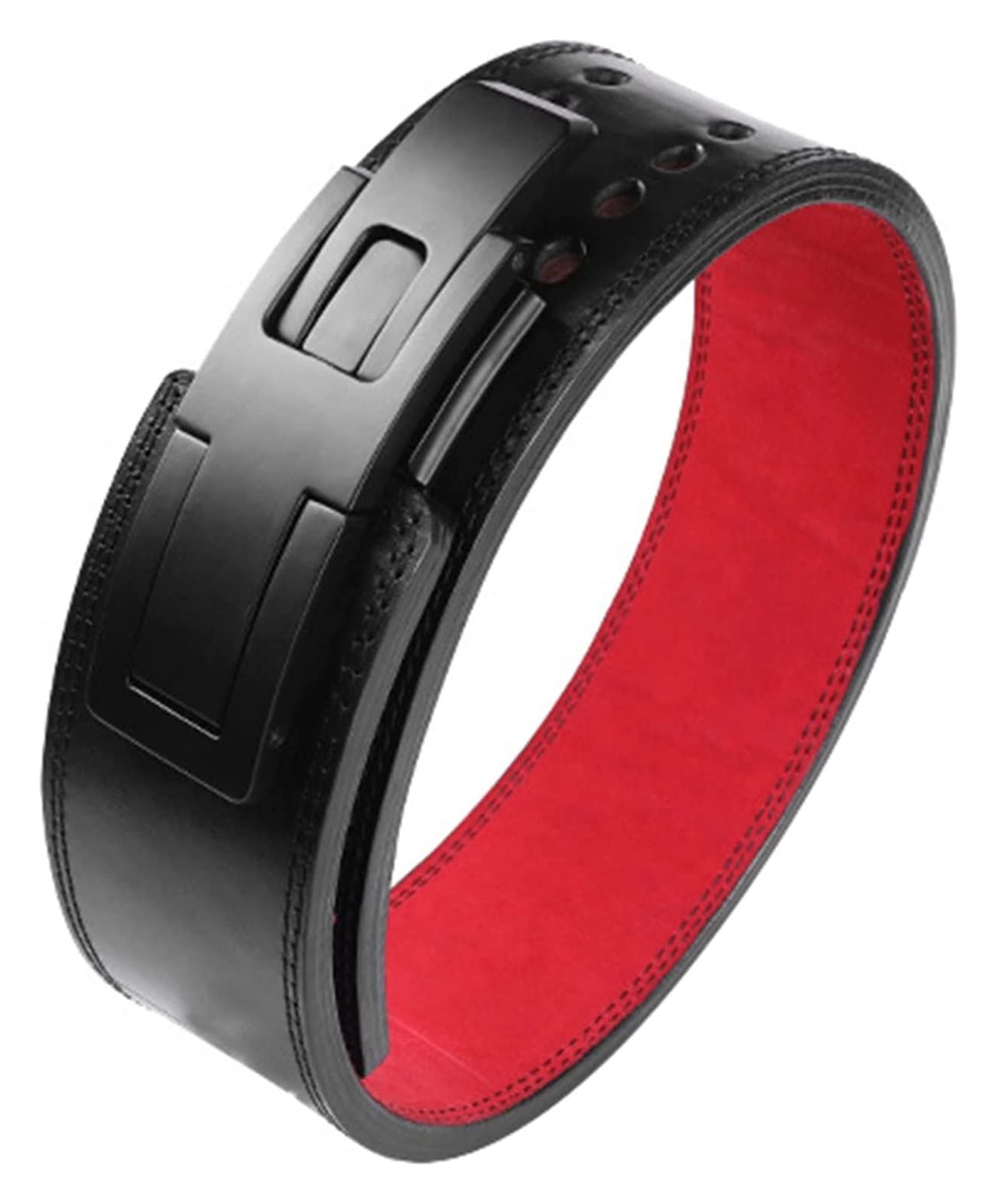 Gürtel für Gewichtheber 13 mm Lederhebel-Gewichthebergürtel, perfekt für Kniebeugen, Gewichte, für Männer und Frauen, Fitnesszubehör, Powerlifting-Gürtel, Kreuzheben, Bodybuilding