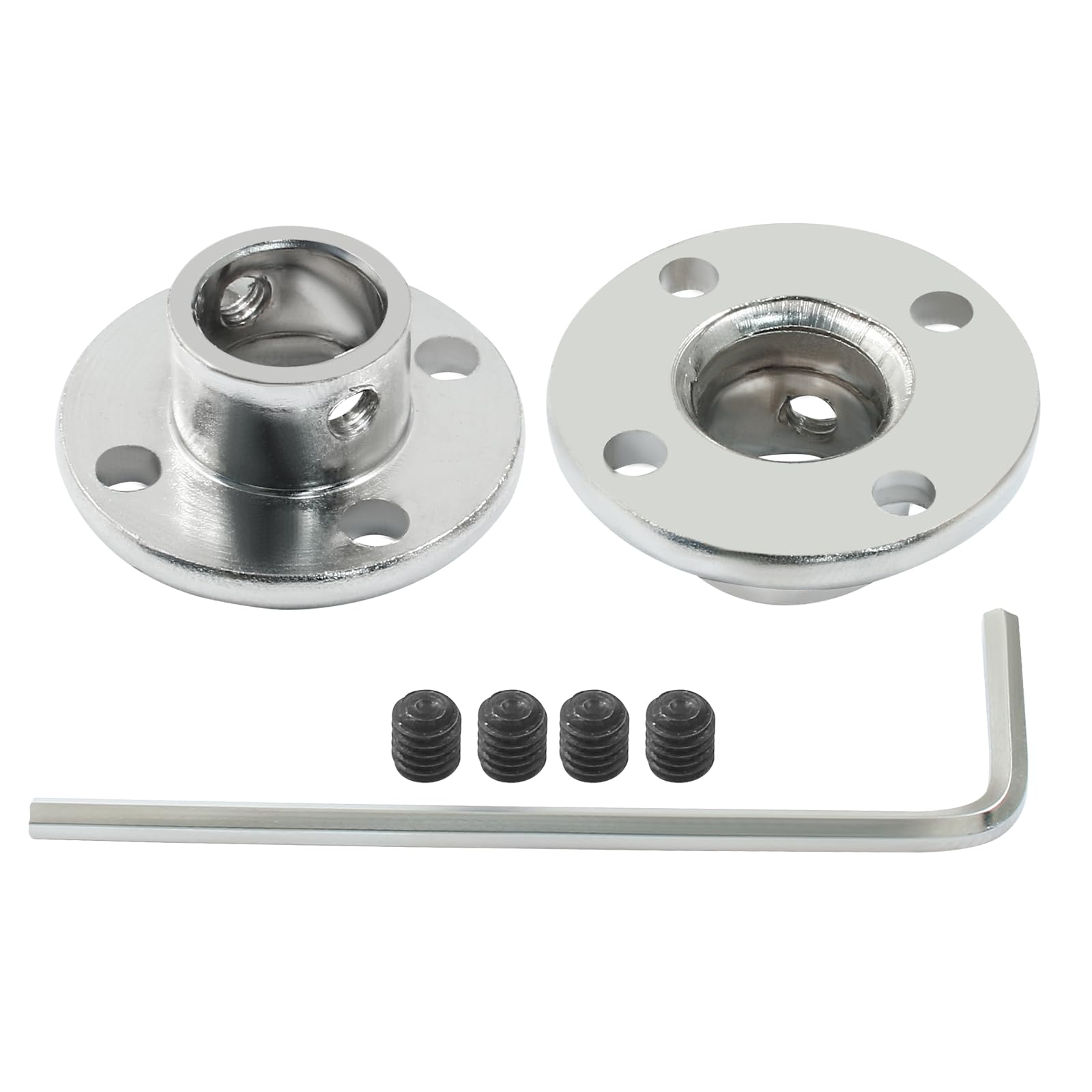 Metal Flange Couplings - 4 Pack -7 Metal Flange Couplings - 4 Pack -7