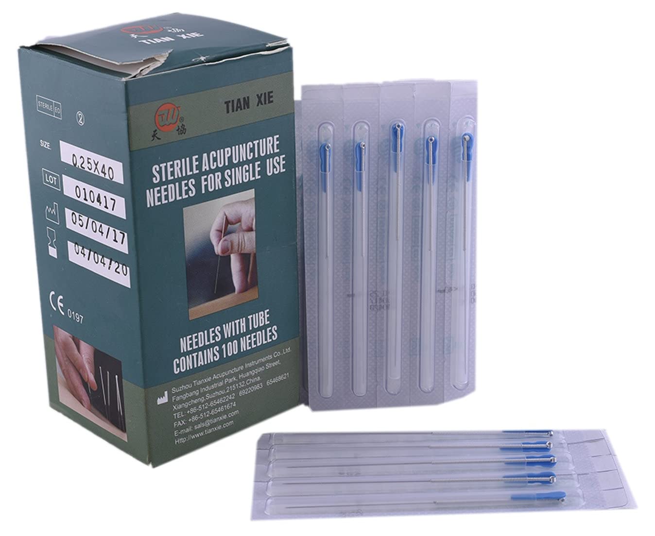 Acupro Health Care System Sterile Acupuncture Needles for Single Use