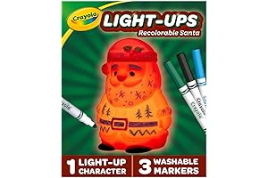 Crayola Light-Ups: Santa, Light Up Coloring Toy