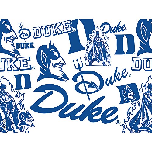 Tervis Made in USA Double Walled Duke University Blue Devils Insulated Tumbler Cup Keeps Drinks Cold & Hot, 24oz - No Lid, All Over