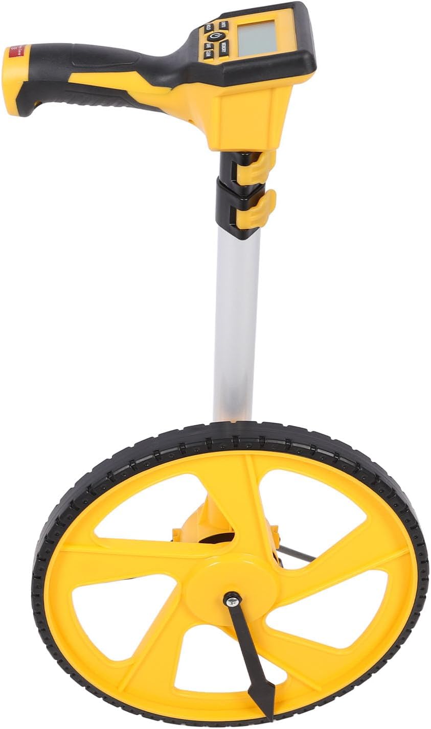 Distance Measuring Wheel Digital Telescopic Rolling Tool for Property Appraisers and Homeowners