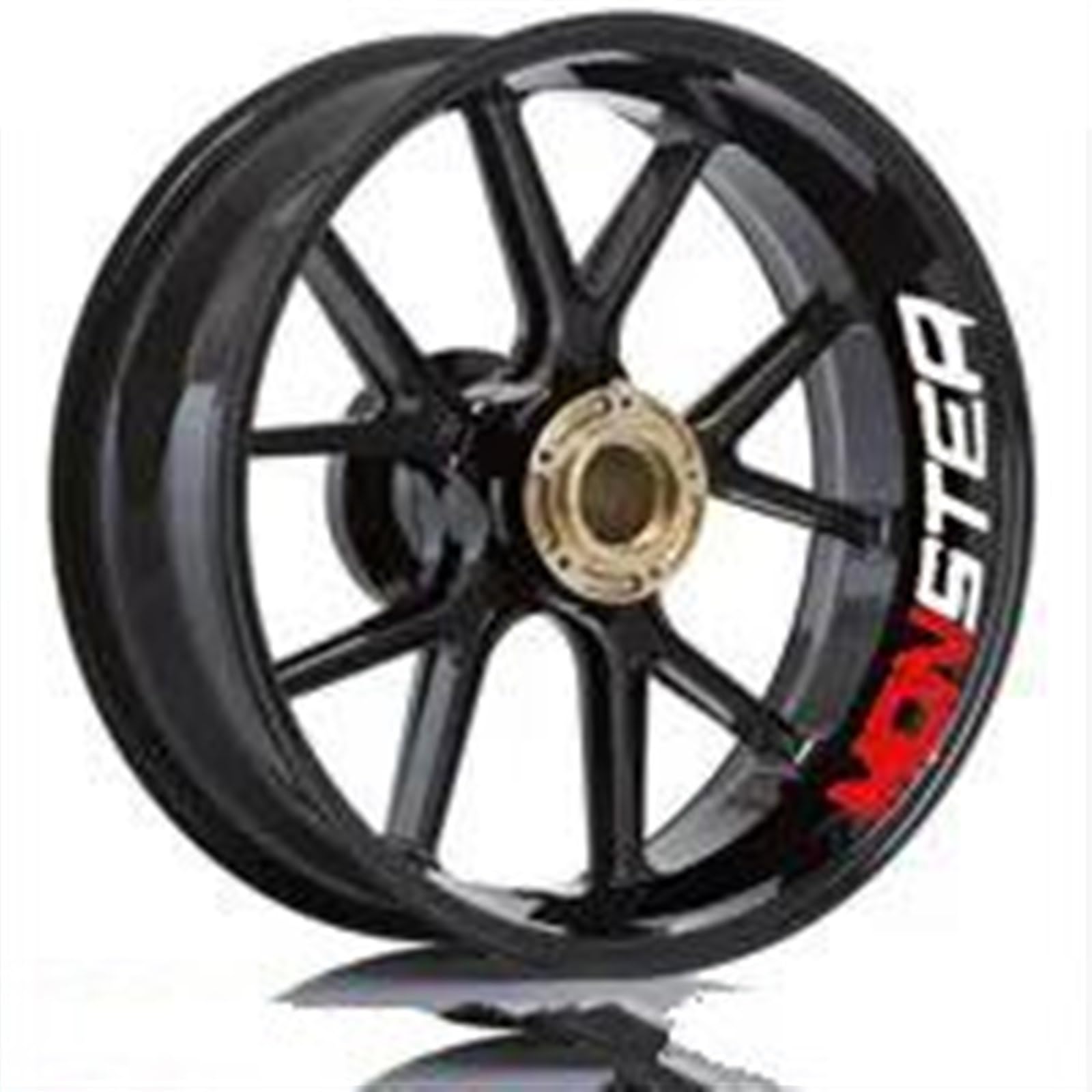 Wheel Stickers for Ducati for Monster 695 696 796 1100 1100S 797 821 795 Motorbike