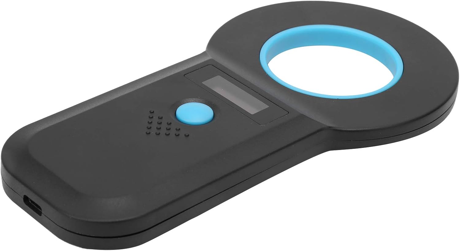 Focket Microchip Scanner, OLED Display Rechargeable Compact Portable Pet Microchip Reader, FDX B EMID Compatible with USB Charging Storage for Dogs Cats Animal Management