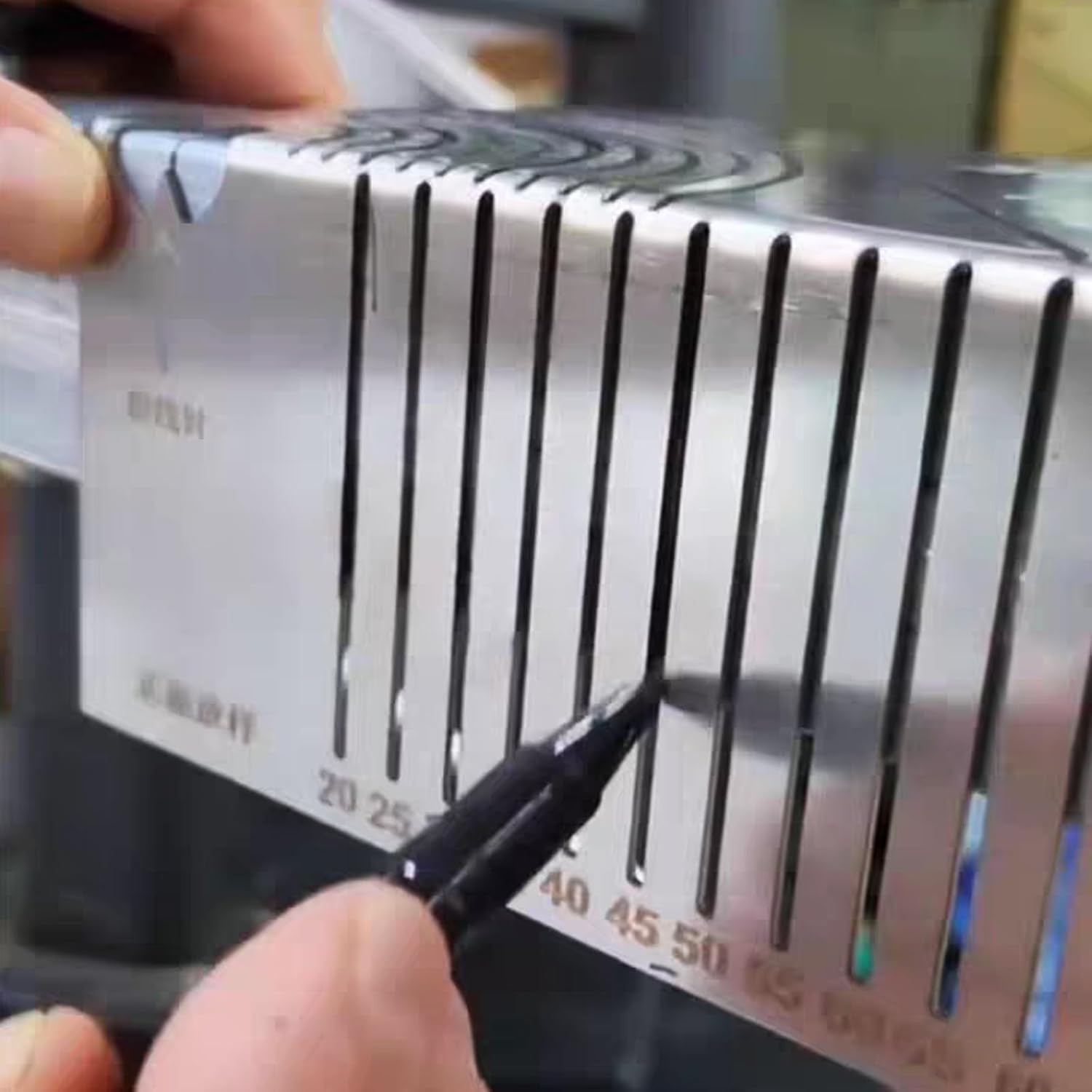 Angle & Arc Marking Tool, Adjustable Linear Arc Dual-Purpose Scriber, Multi-Functional Square Tube Bending Tool, Square Tubing Welding Tool (2PCS)