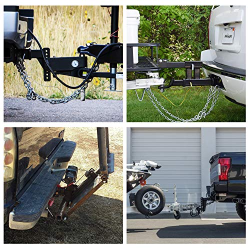 Nilight 2 Inch Rear Trailer Hitch Receiver Class 3 Tow Towing Hitch & Cover Kit, Fits For 2003-2018 Dodge Ram 1500 & 2003-2013 Ram 2500/3500, Tow Combo (Hitch Cover Included) #TOP7