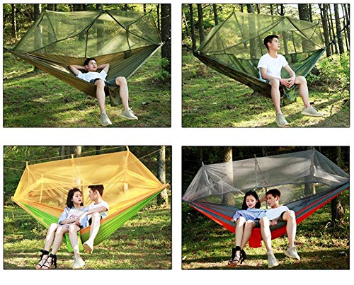Cicilin Camping Hammock With Mosquito Net - Outdoor Travel Hammock For Camping Hiking Backpacking (Camo) #TOP6