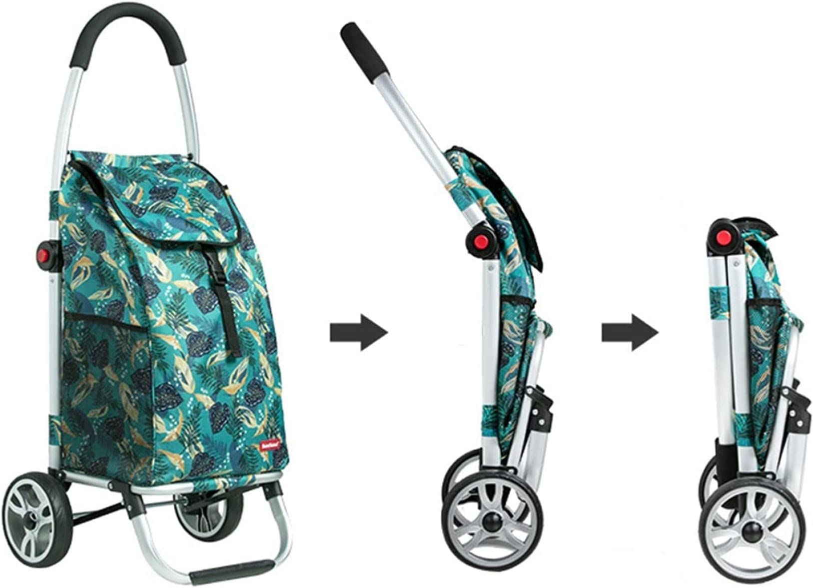 ショッピングカート 買い物カート ショッピングキャリー キャリーバッグ 折りた Amazon｜GIANTEX ショッピングカート 折り畳み 4輪 耐荷重20kg