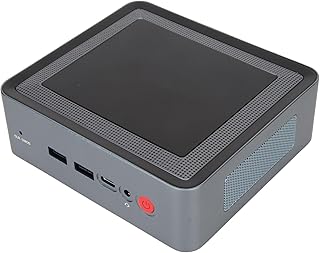 Mini PC Windows 11 Pro, Mini Computadores Desktop Com Processador Core I5 1135G7, Micro Computer Tower Support 4K UHD, WIFI 6 Mini Gaming PC for Business Home Office (plugue da ue 16+512)