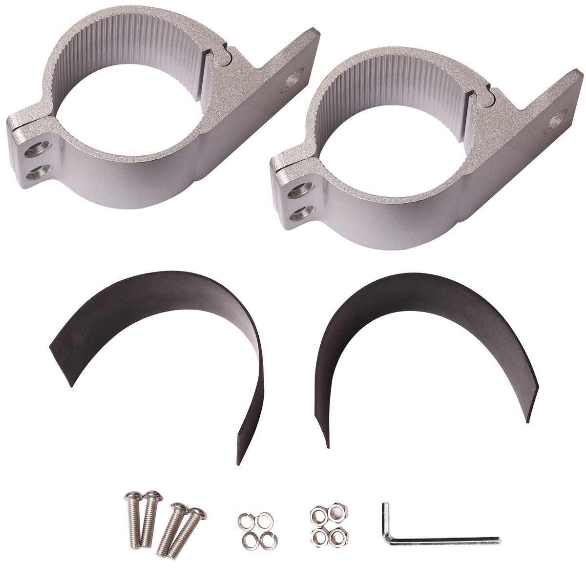 Buy WOWLED 2 x 2.5" Bullbar Mounting Bracket Clamp for LED Light Bar