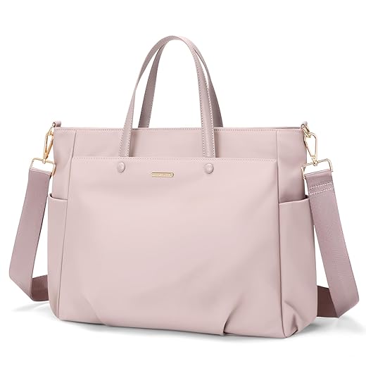 Bolsa feminina para laptop de 35,5 cm para notebook, bolsa de mão elegante para viagens de trabalho