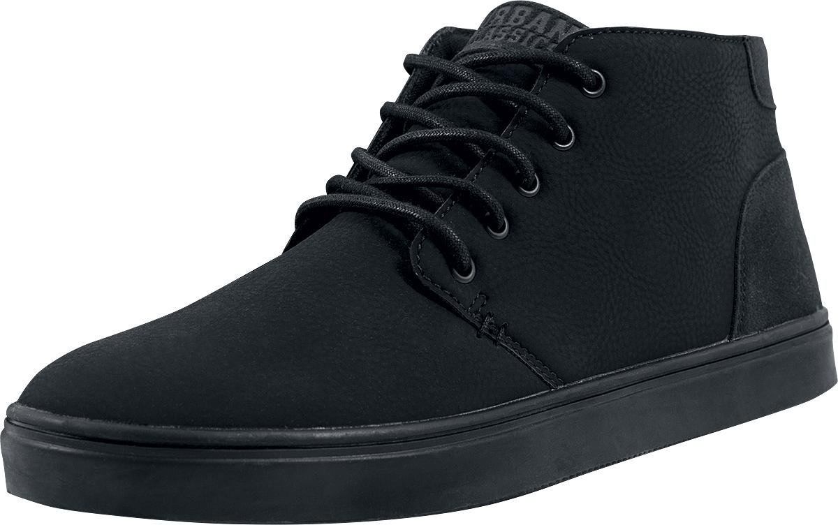 Urban Classics Men's Hibi Mid Shoe Sneaker, Mehrfarbig Black Black, 5.5 UK