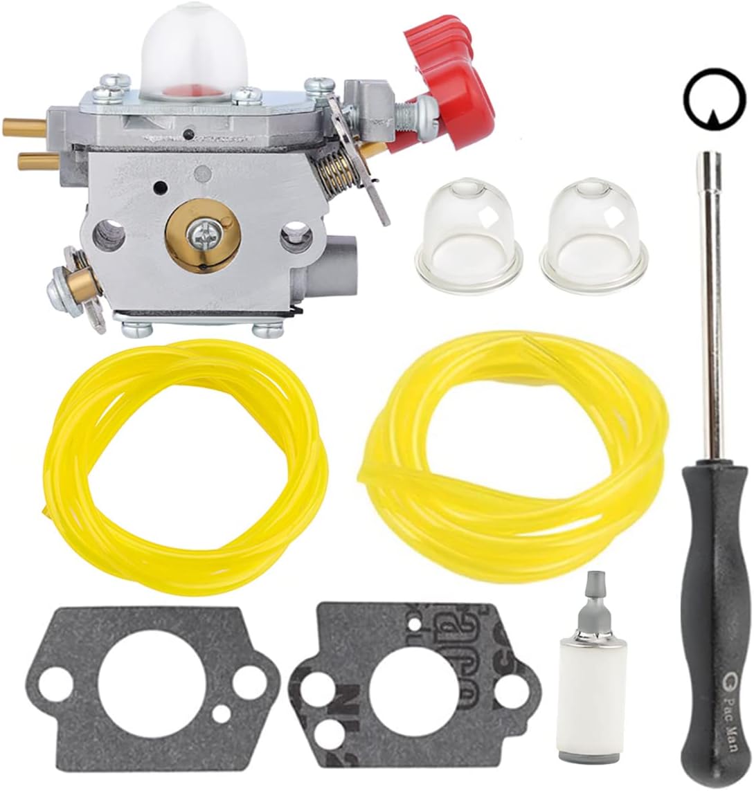 Butom 753-0688 Carburetor for Troy Bilt TB2040XP TB2044XP TB35EC TB2MB TB430 TB225 25CC Craftsman MTD Murray Trimmer Tiller Leaf Blower with Fuel Filter