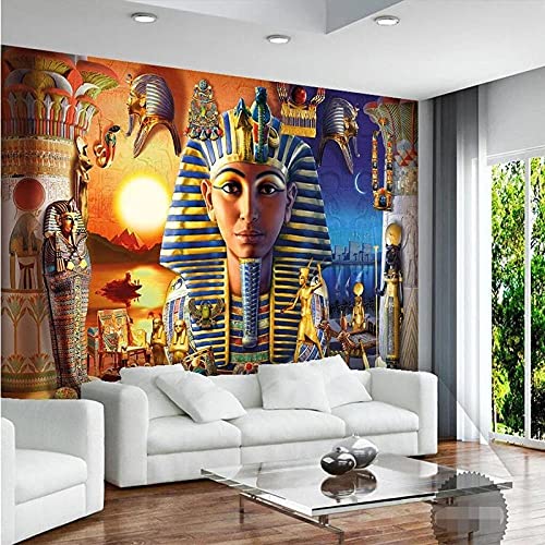 Ancient Egyptian Culture 3D Wallpaper Office Living Room Sofa Bedroom Tv Background Wall Decoration-430cm×300cm