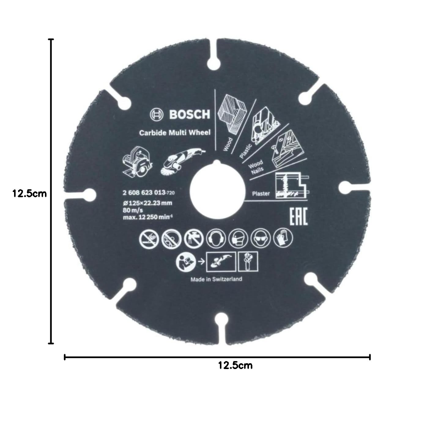 Disco Da Taglio Bosch X-LOCK Expert Carbide - 125mm Per Smerigliatrice Angolare - Foto 8