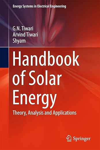 Handbook Of Solar Evergy Theory Analysis And Applications (Hb 2016)