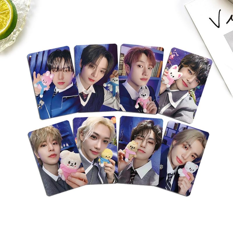 Ariesxin 8Pcs KPOP Stray Kids SKZ'S MAGIC SCHOOL Photocards