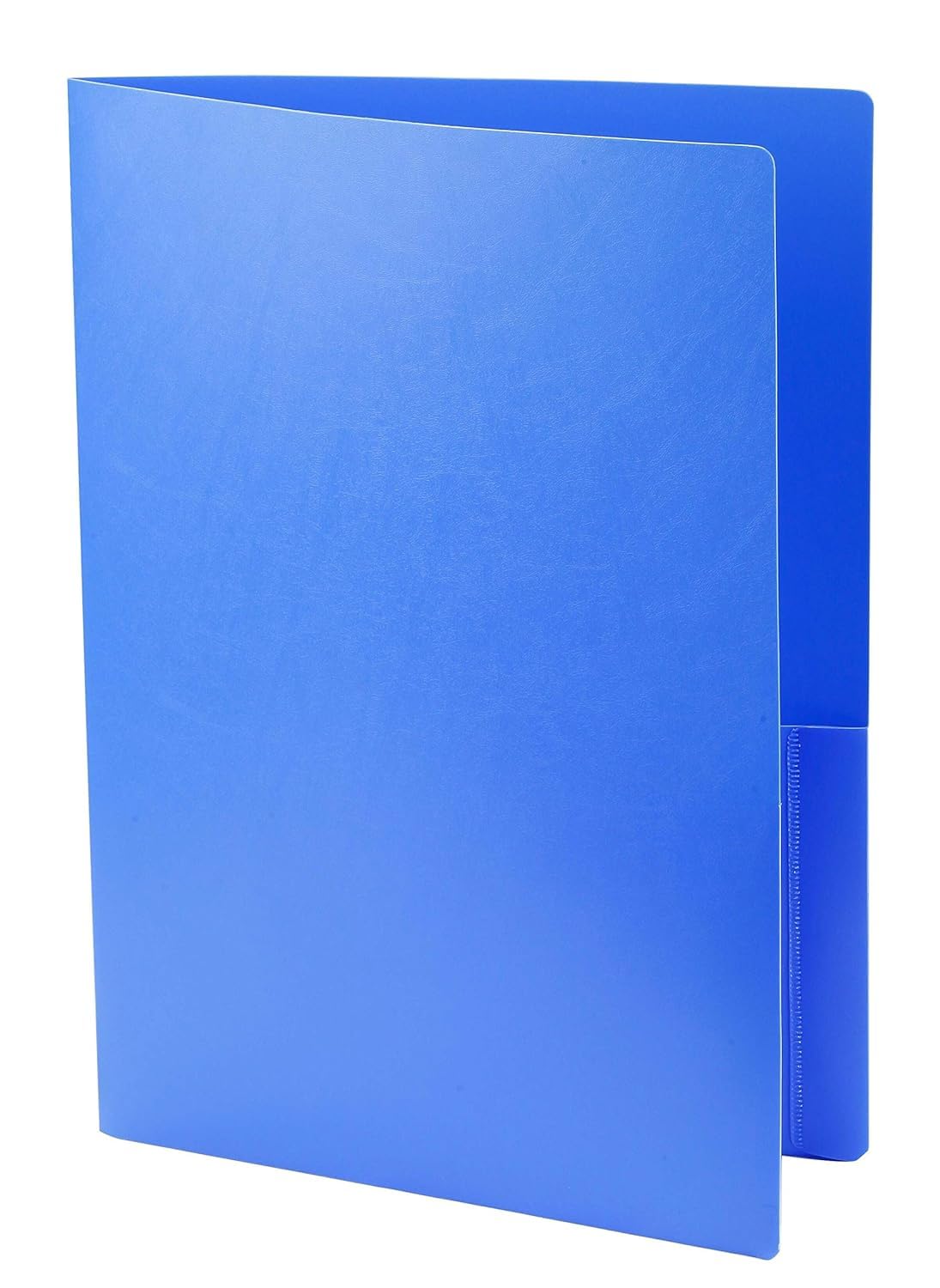 Worldone Twin Pocket PP Presentation Folder for Documents, Ultrasonic Sealing on Pockets for Strength, Flexible Pocket Inside, Best for Short punchless Reports, Blue, Size, A4, Pack of 5-image-31