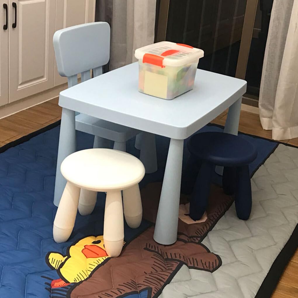 Sgabello In Plastica Per Bambini - Antiscivolo, Ispessito, Arancione, Per Cambio Scarpe, Bagno, Asilo, Soggiorno
