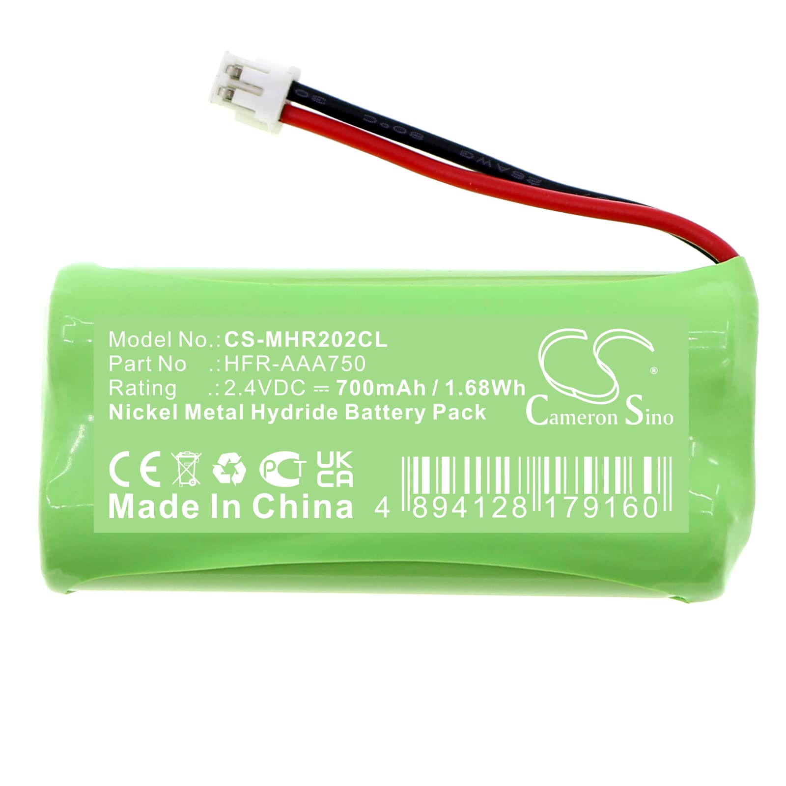 TECHTEK Batteria 700mAh compatibile con Motorola O201C O202C sostituisce HFR-AAA750 FBA