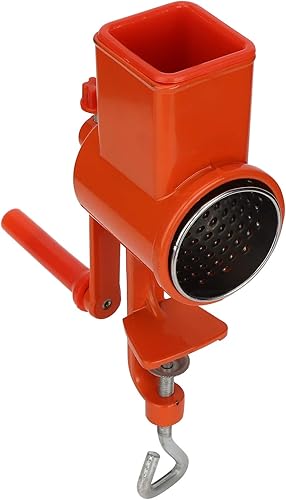 Miniatura 6 de SNOQ Molinillo de granos, molinillo de nueces, molinillos de alimentos manuales de aleación de aluminio, fresadora manual de arranque manual,