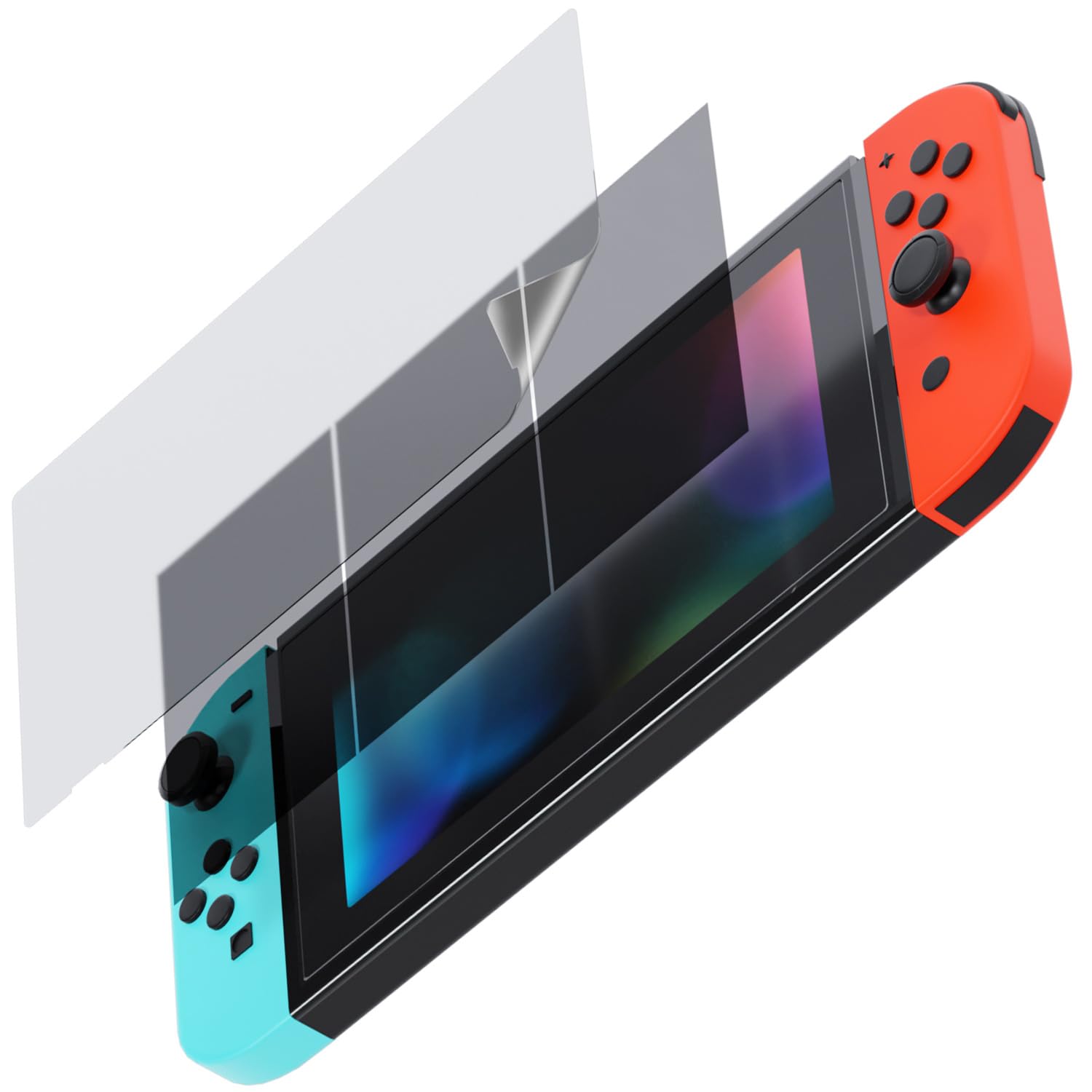 Nintendo Switch 青/赤 本体 + 抗菌フィルム Nintendo Switch 青/赤 本体 + 抗菌フィルム 61MDmzDsVbL