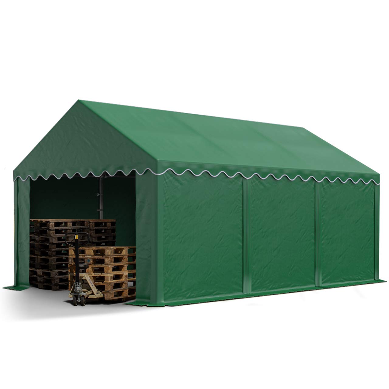 TOOLPORT 13x20 ft. Storage Tent in Dark Green