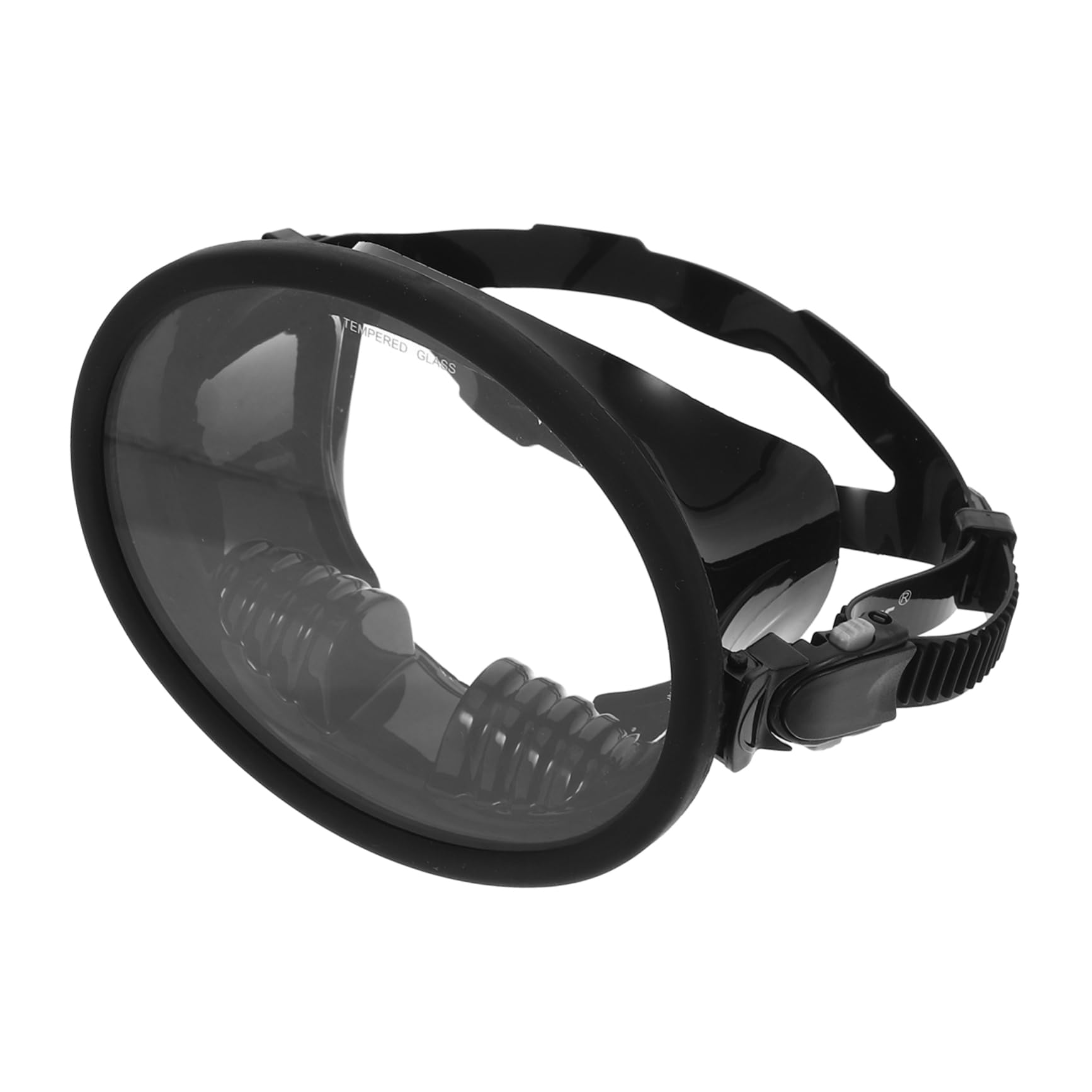 Toyvian Máscara de Buceo Visión Panorámica de Silicona y Vidrio Templado Antivaho Ajuste Cómodo , Adecuada para Buceo y Snorkel