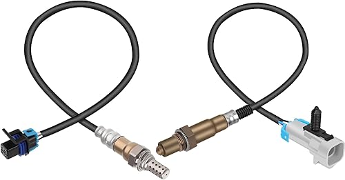 QIJIAUTO Sensor de oxígeno O2 aguas arriba aguas abajo compatible con 2005-2010 para Chevy Cobalt 2007-2008 para Chevy HHR SG368, 234-4066