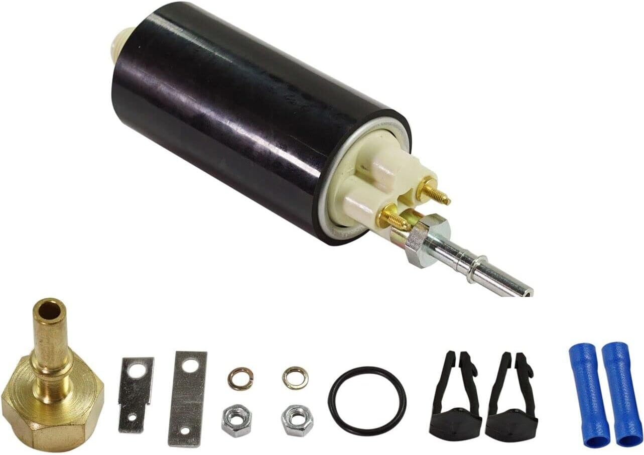 Inline External Fuel Pump for Ford F150 F250 F350 E2000 W/Installation Kit QOA
