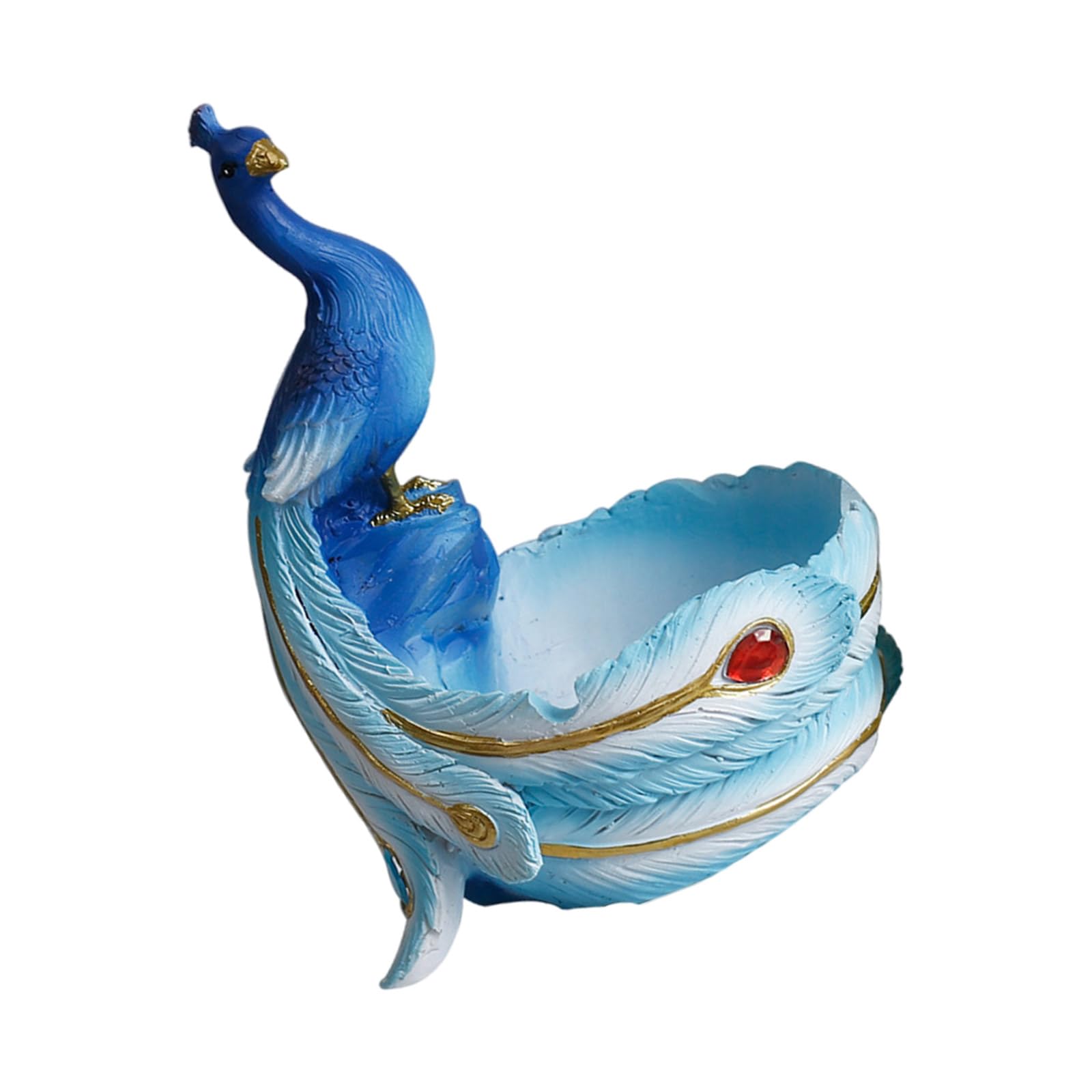 HZGFNBZ Peafowl Ceramic Planter, Cartoon Cactus Flowerpot for Bedroom Windowsill Desk Ornament Decorative Peafowl Planter for Home