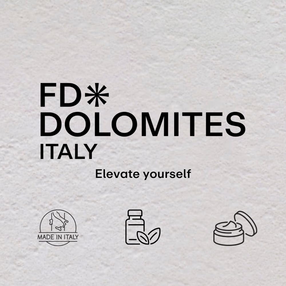 FD Dolomites Intensive Serum, Gocce di Acido Ialuronico puro al 100%, Siero filler ad azione immediata. Il Lifting che cancella gli Anni anche dal Contorno Occhi. Senza profumo. 30ml