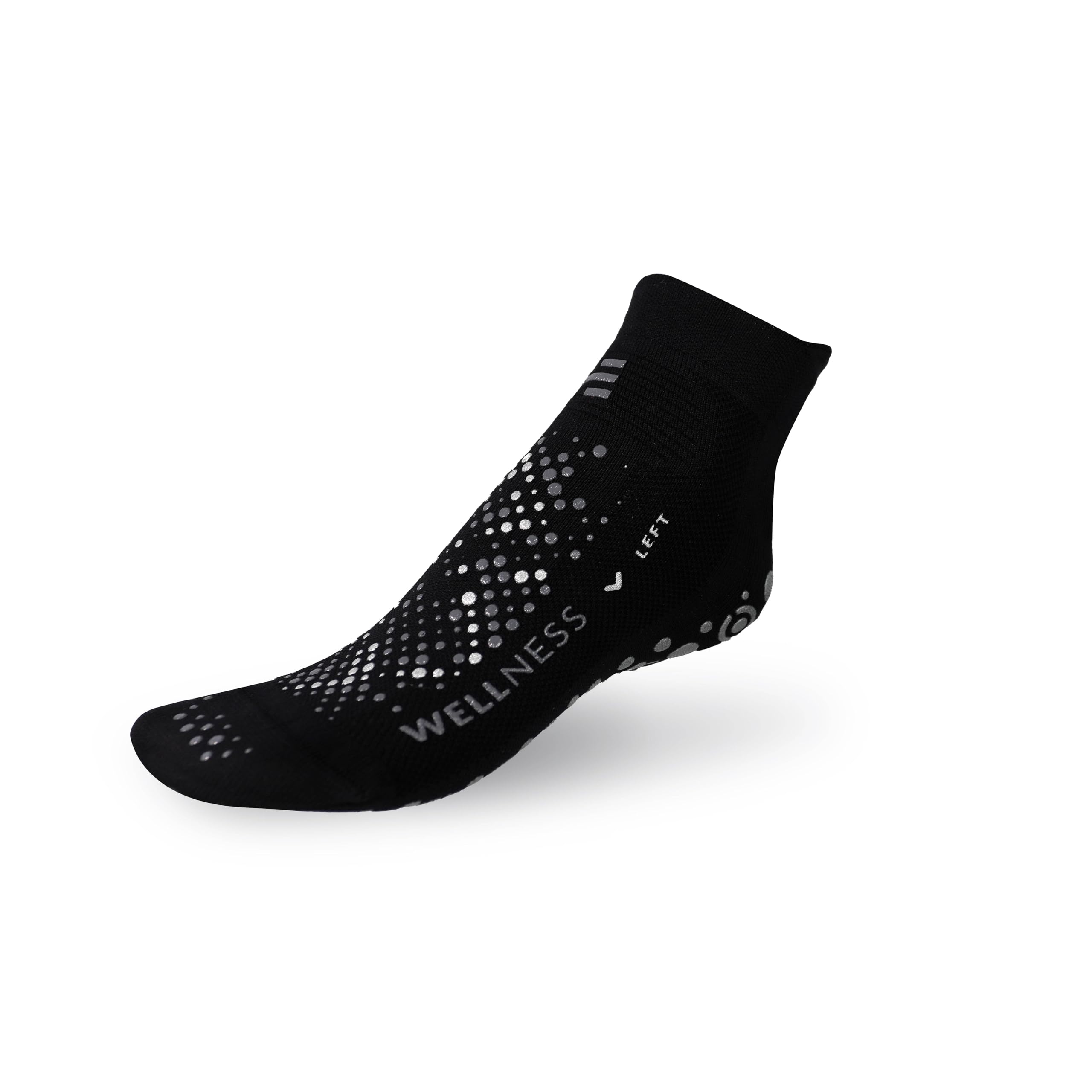R-EVENGE Chaussure technique Wellness avec adhérence parfaite sur les surfaces sèches. Fil d'argent désinfectant et thermorégulant. Idéal pour le yoga, le Pilates, la gym, l'étape, la gymnastique