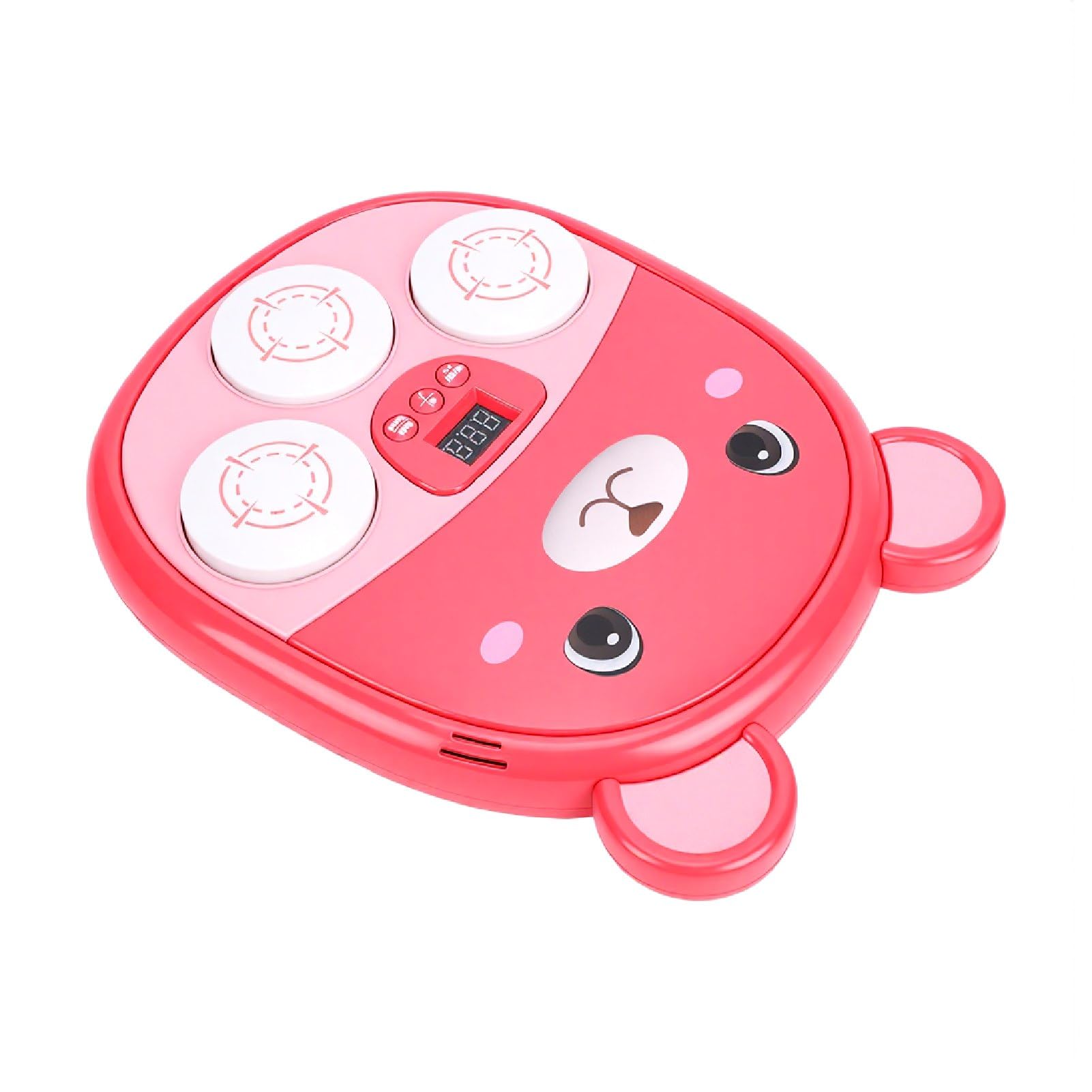 Machine de Poinçonnage Musicale pour Enfants, Jouet Interactif en Forme d'ours de Dessin animé, Jeu de Poinçonnage électronique pour Le Plaisir en Famille, Comprend Une Batterie de 500 MAh