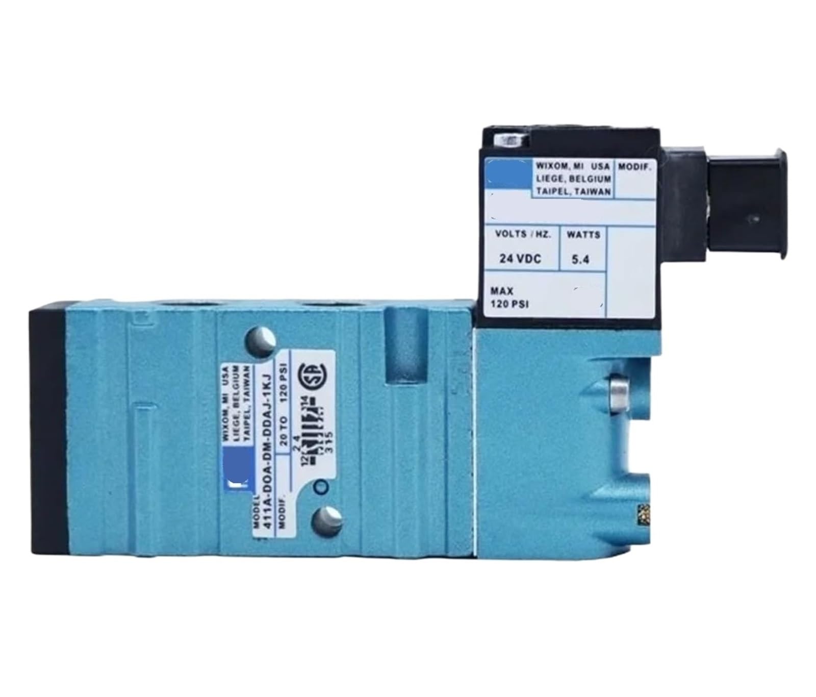 Électrovanne 411A-A0A-DM-DDAJ-1JB pour automatiser vos lignes de fabrication