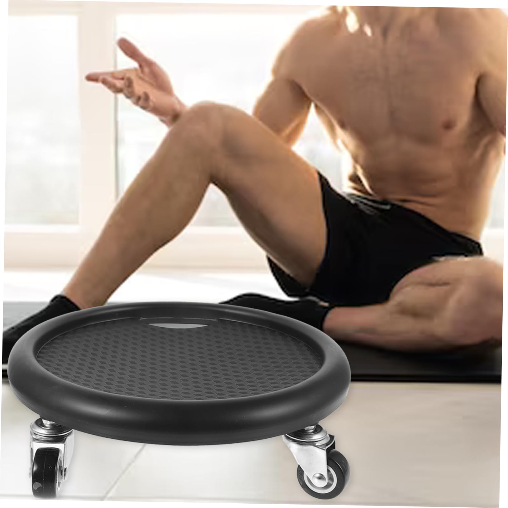 UPKOCH Discos Deslizantes de Fitness para Abdominales, Diseño Silencioso, Movimiento Amplio, Adecuado para Entrenar en Casa Color Aleatorio