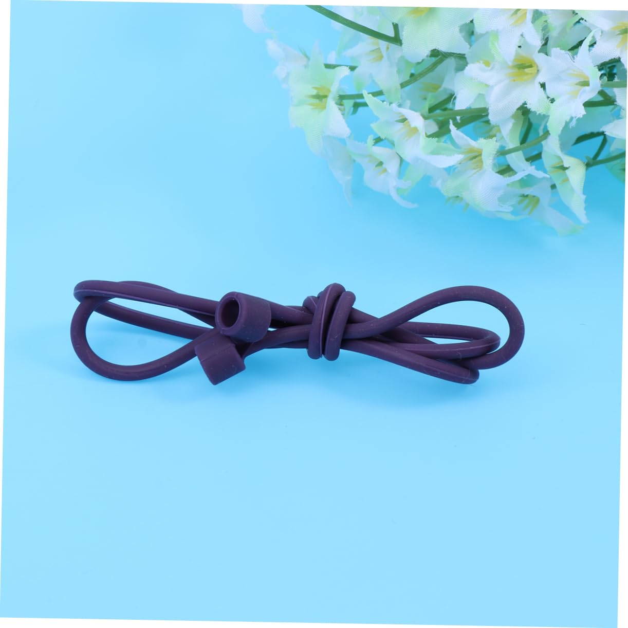 Mipcase 1 Pièce étui pour écouteurs Casque Audio Casque Micro Sangle Anti-Perte pour écouteurs Sangle d'écoute Corde pour Accessoires d'oreille Violet,Mauve