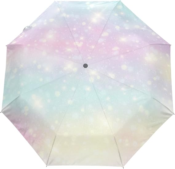 Amazon ミヤビヤ 折り傘 虹 にじがら 虹色 にじいろ 女子高生 夢かわいい 和雑貨 マルチ ゆめかわいい 優雅 ジャンプ 姫系 プレゼント ミヤビヤ 折りたたみ傘 通販