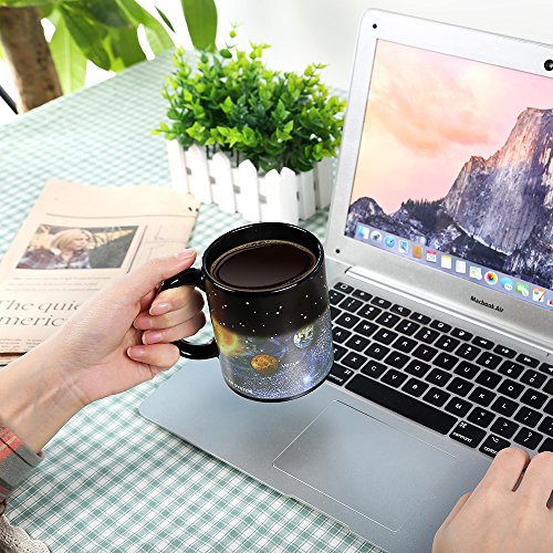Color Changing Magic Mug - 12oz Solar System Coffee Cup - Image 4