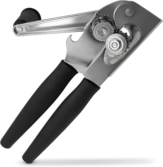 Sleekitch Commercial Can Opener Manual Heavy Duty, Hand Crank Can