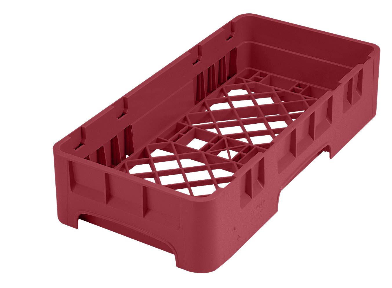 Cambro Half Size Base Rack/Washing Rack Cranberry HBR258-416
