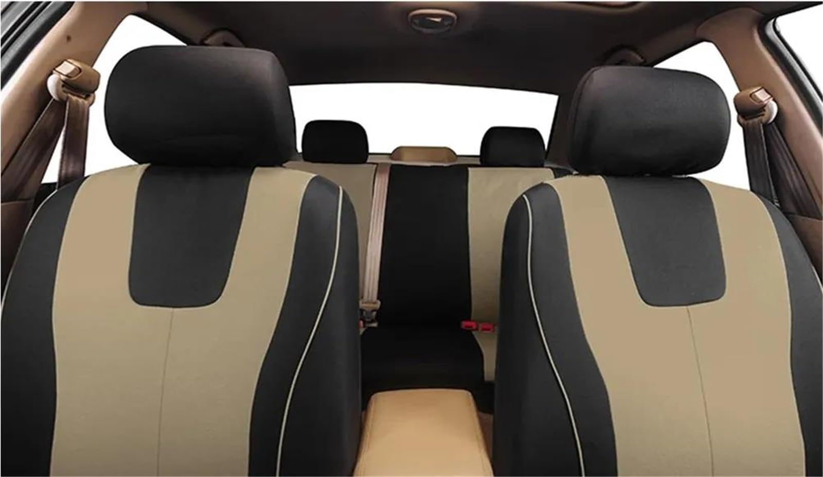 Protector asiento coche Para Tesla Para Model-3 Para Model-S Para Model-X Cojín De Asiento Silla Coche Tela Funda Transpirable Alfombrilla Protectora(9Pcs-Black)