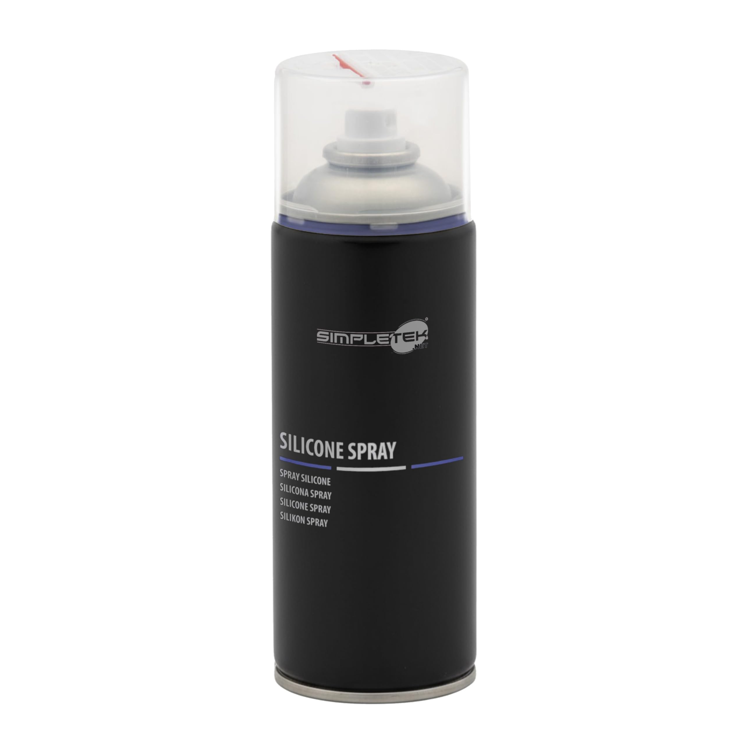 SIMPLETEK - 12X Silicone Spray OLio Bomboletta Lubrificante Antiadesivo Antistatico Lucidante OL103 400ml (12 pezzi)