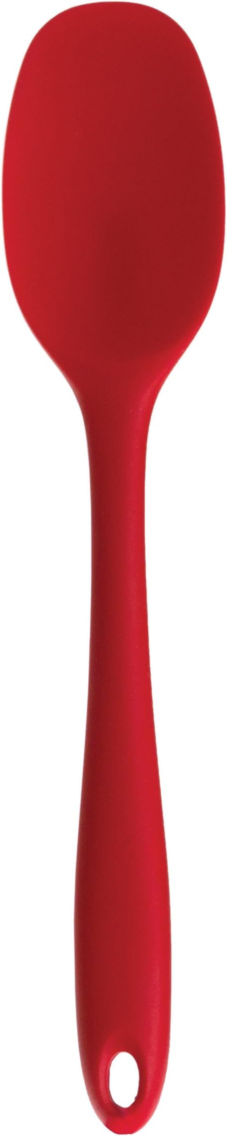 RSVP Ela's Favorite Silicone Spoon, Red